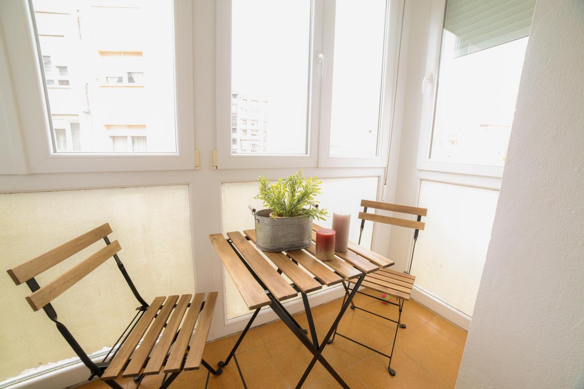 Apartamento Estela Сантандер Екстериор снимка